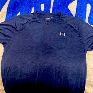 Blue under armour t shirt